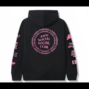 Anti Social Social Club Mantras Black Hoodie